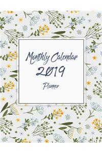 Monthly Calendar 2019 Planner
