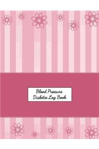 Blood Pressure Diabetes Log Book