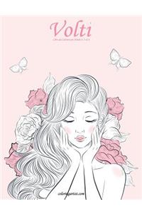 Volti Libro da Colorare per Adulti 4, 5 & 6
