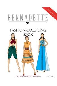 Bernadette Fashion Coloring Book Vol.15