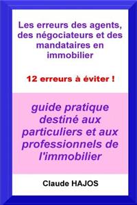 Les Erreurs Des Agents, Des Négociateurs Et Des Mandataires