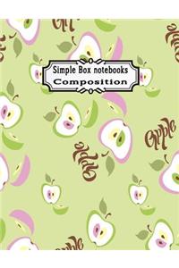 Simple Box Notebooks Composition