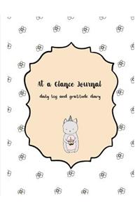 At a Glance Journal