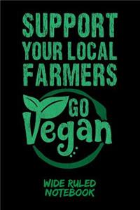 Support Your Local Farmers Go Vegan