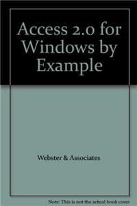 Access 2.0 for Windows by Example