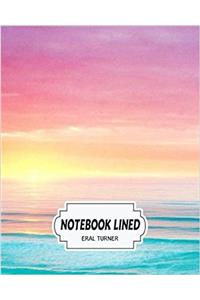 Pastel Sea Notebook: Lined Notebook / Journal / Diary