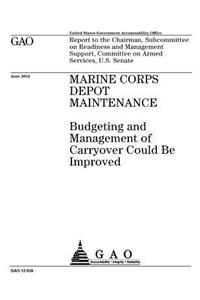 Marine Corps depot maintenance