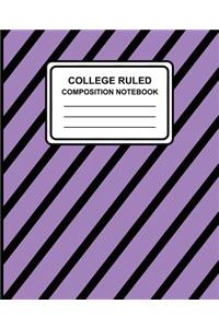 College Ruled Composition Notebook