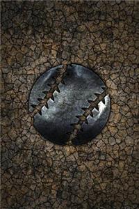 Monogram Baseball Notebook