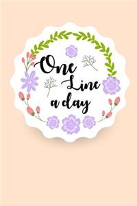 One Line A Day journal