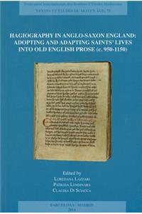 Hagiography in Anglo-Saxon England