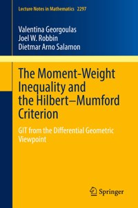 The Moment-Weight Inequality and the Hilbert-Mumford Criterion