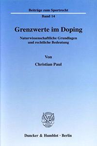 Grenzwerte Im Doping