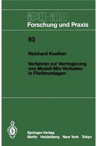 Verfahren Zur Verringerung Von Modell-Mix-Verlusten in Fließmontagen