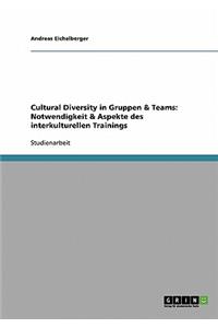 Cultural Diversity in Gruppen und Teams. Notwendigkeit und Aspekte des interkulturellen Trainings