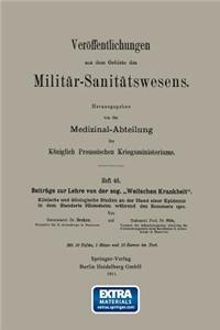 Beiträge zur Lehre von der sog. „Weilschen Krankheit“