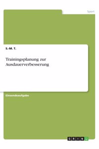 Trainingsplanung zur Ausdauerverbesserung