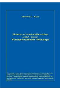 Wörterbuch technischer Abkürzungen