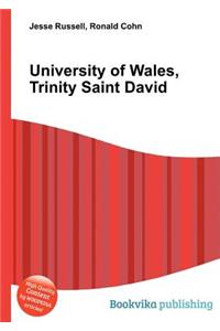 University of Wales, Trinity Saint David
