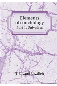 Elements of Conchology Part 1. Univalves
