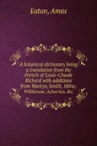 A BOTANICAL DICTIONARY BEING A TRANSLAT