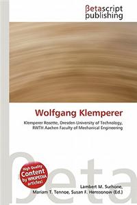 Wolfgang Klemperer