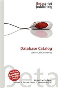 Database Catalog