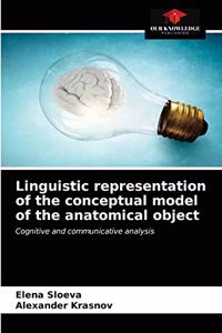 Linguistic representation of the conceptual model of the anatomical object
