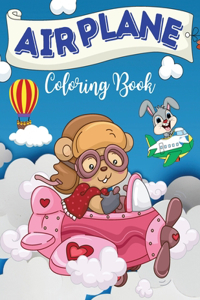 Airplane Coloring Book