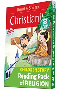 Set of 8 Reading Story Books about Religion for Children