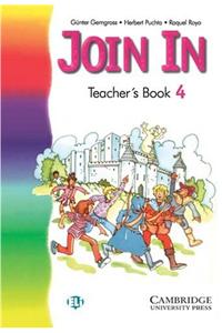 Join in 4 Teacher's Book, English Edition