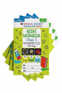 Oswaal NCERT & CBSE Workbooks Class 5 Math, English, Hindi & Environmental Studies (Set of 4 Books ) (For latest Exam)
