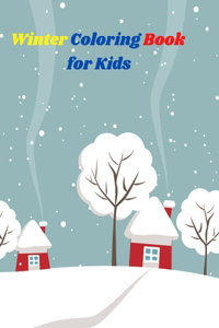 Winter Coloring Book for Kids