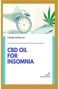 CBD Oil for Insomnia