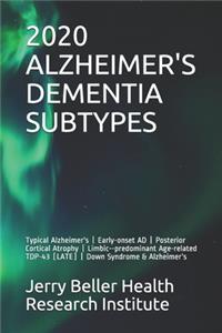 2020 Alzheimer's Dementia Subtypes