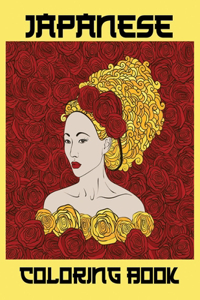 Japanese Coloring Book