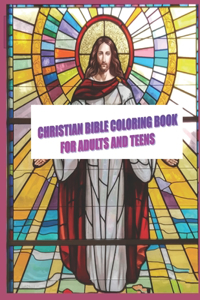Christian Bible Coloring Book For Adults & Teens