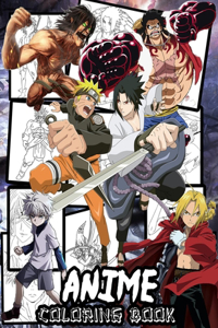 Anime Coloring Book