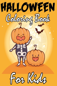 Halloween coloring book for kids