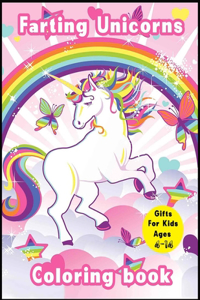 Farting Unicorns Coloring book