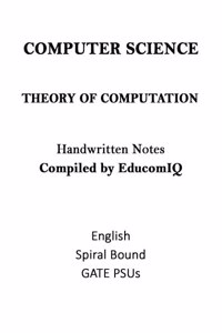 Theory of Computation Handwritten Notes of Computer Science for GATE