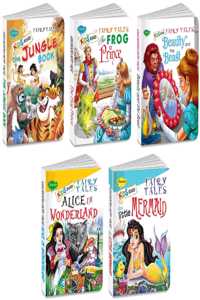 My Charming Board BooksÂ | Pack Of 5 Books (V1) | Super Jumbo Combo For Collecters And Library Kids Board Fairy Tales Books
