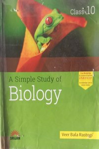 A Simple Study Of Biology Class 10 Second Hand & Used Book (M)