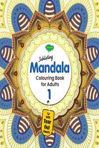 Jubilating Mandala Colouring Book For Adult-1 | With Tear Out Sheets