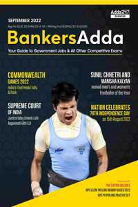 Current Affairs Magazine for Bank, SSC, Railways & State PSC Exams | Competition Power September 2022 English Edition by Adda247