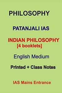 Printed Plus Handwritten Notes For Indian Philosophy Optional of Patanjali IAS in English