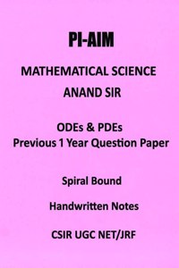 Complete ODEs & PDEs Handwritten notes by Selected Student of Anand Sir Classes For UGC NET CSIR