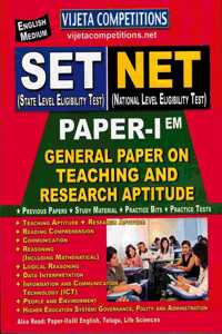 SET-NET Paper-I ( General Paper on Teaching and Research Aptitude ) [ ENGLISH MEDIUM ]