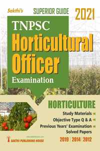 Tnpsc Horticultural Officer (Horticulture) Exam Book 2021