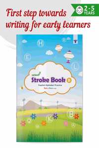Nurture Stroke Book - B | Practice Pattern Writing Book | Learn To Write Abcd, Word And Tracing Book | Alphabet Book For Kids 2-5 Years | Lines And Curves